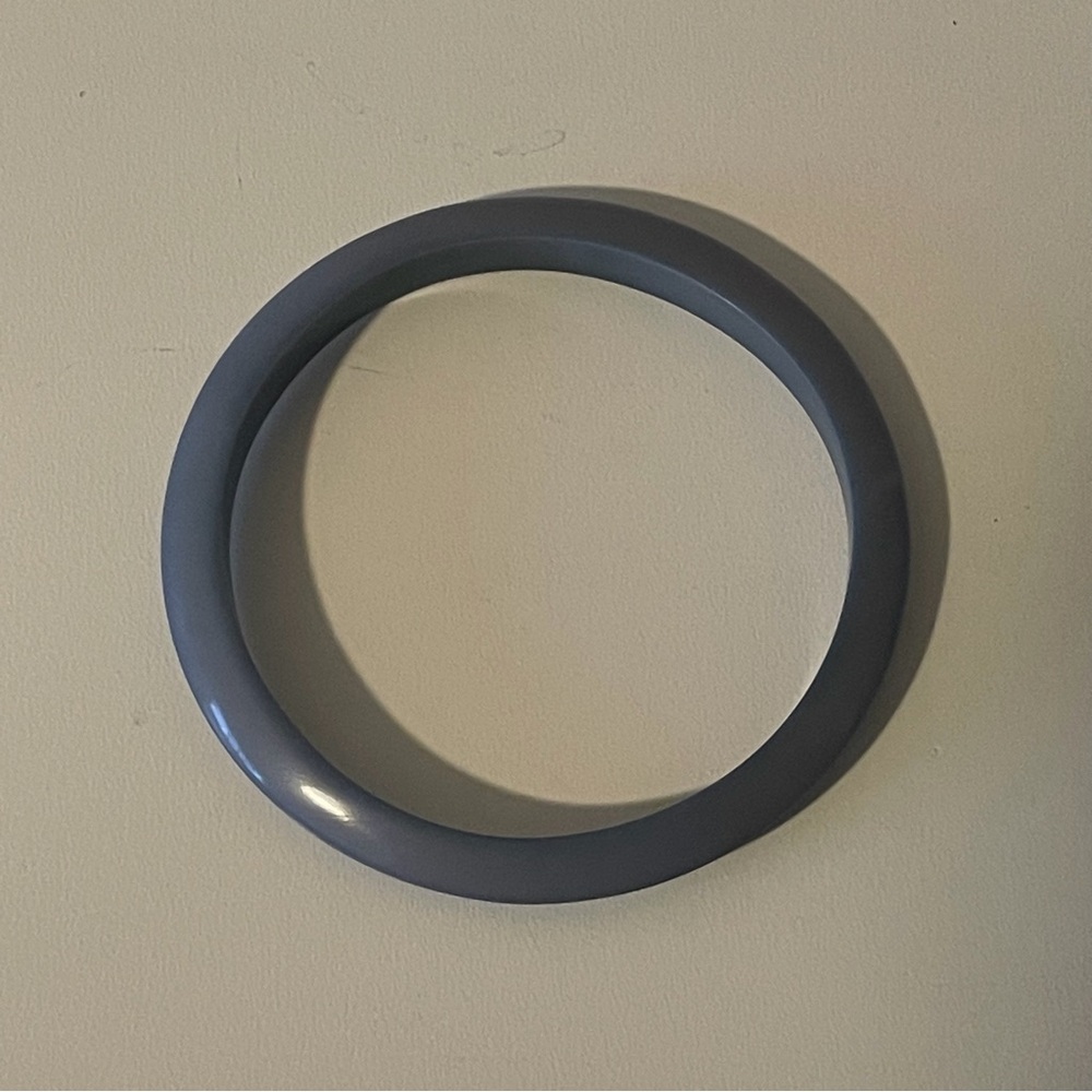 Women’s Blue Plastic Bangle Fashion Jewelry Bracelet